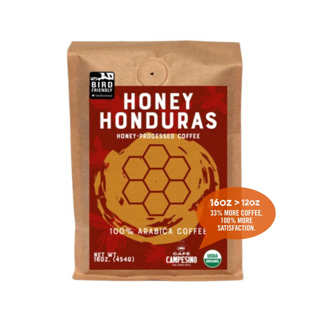 Honduras Bird Friendly Certified Honey Processed Coffee