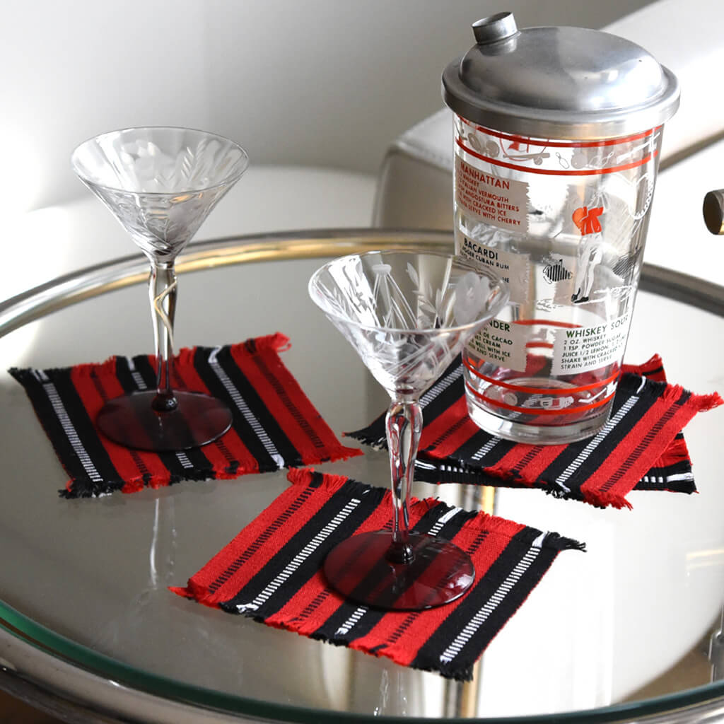 Guatemala Hand Woven Celebration Coasters