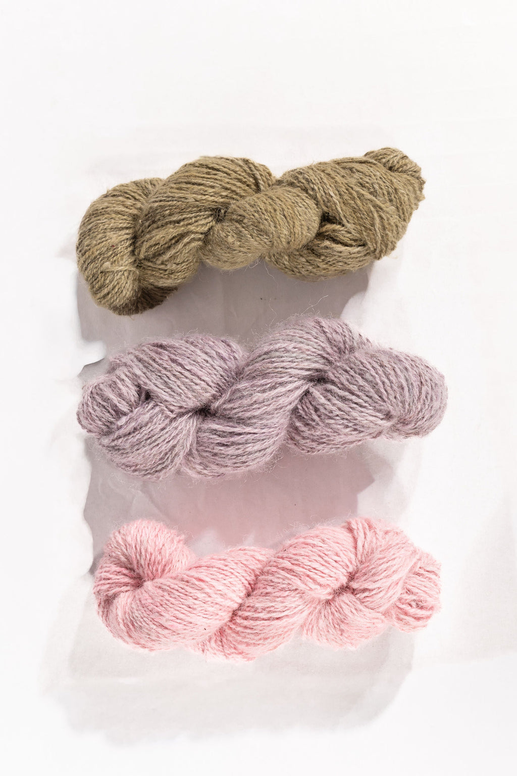 Handspun Alpaca Yarn Naturally Dyed