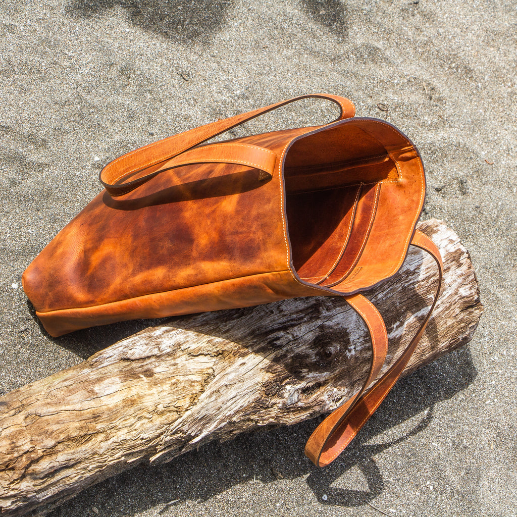 The Perfect Tote - Saddle Brown