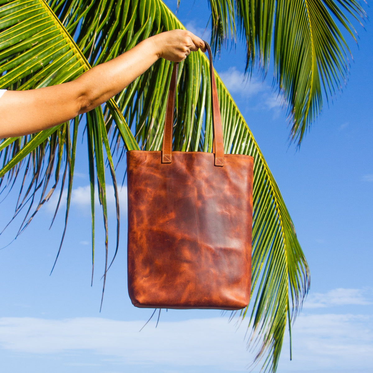 The Perfect Tote - Saddle Brown