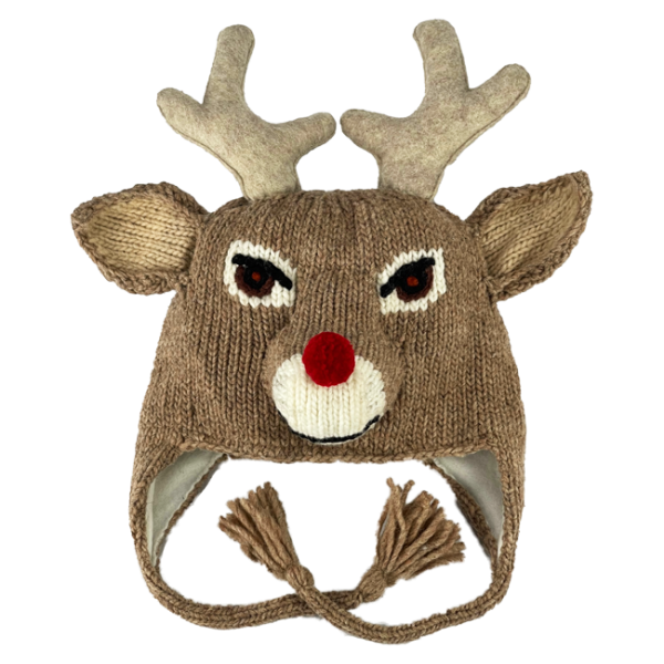 Red Nosed Reindeer Hat