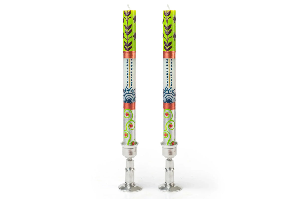 Sari Painted Candles