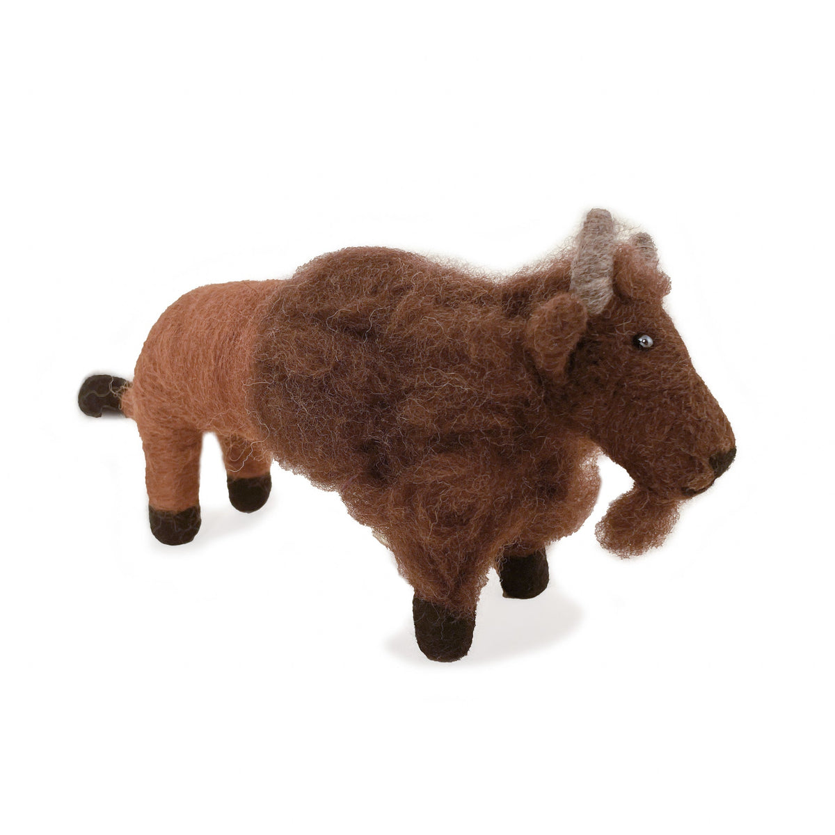 Felted Wool Buffalo