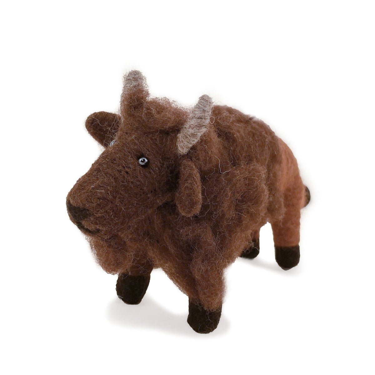 Felted Wool Buffalo