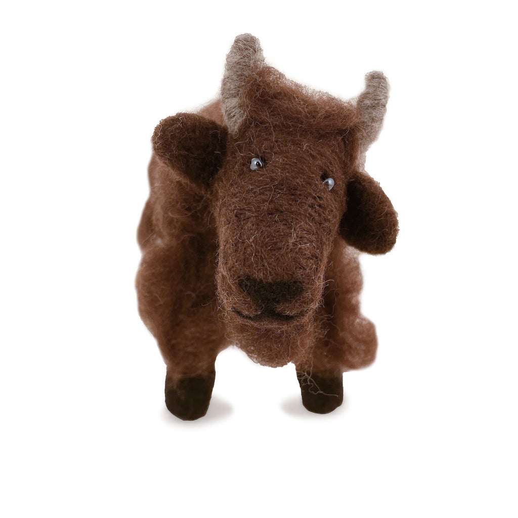 Felted Wool Buffalo