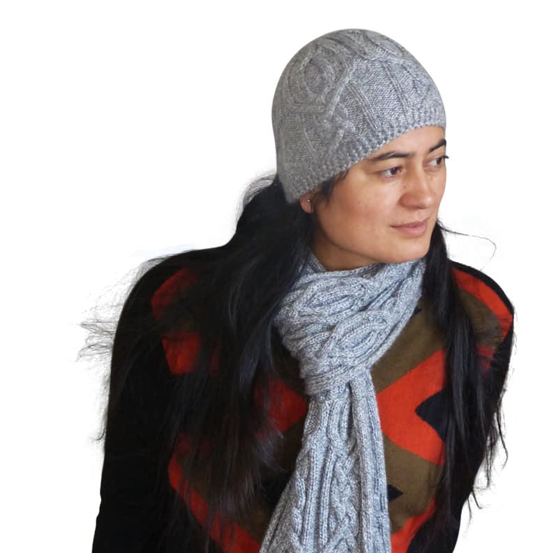 Handknit Cable Cap