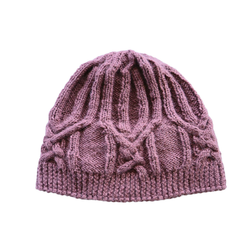 Handknit Cable Cap