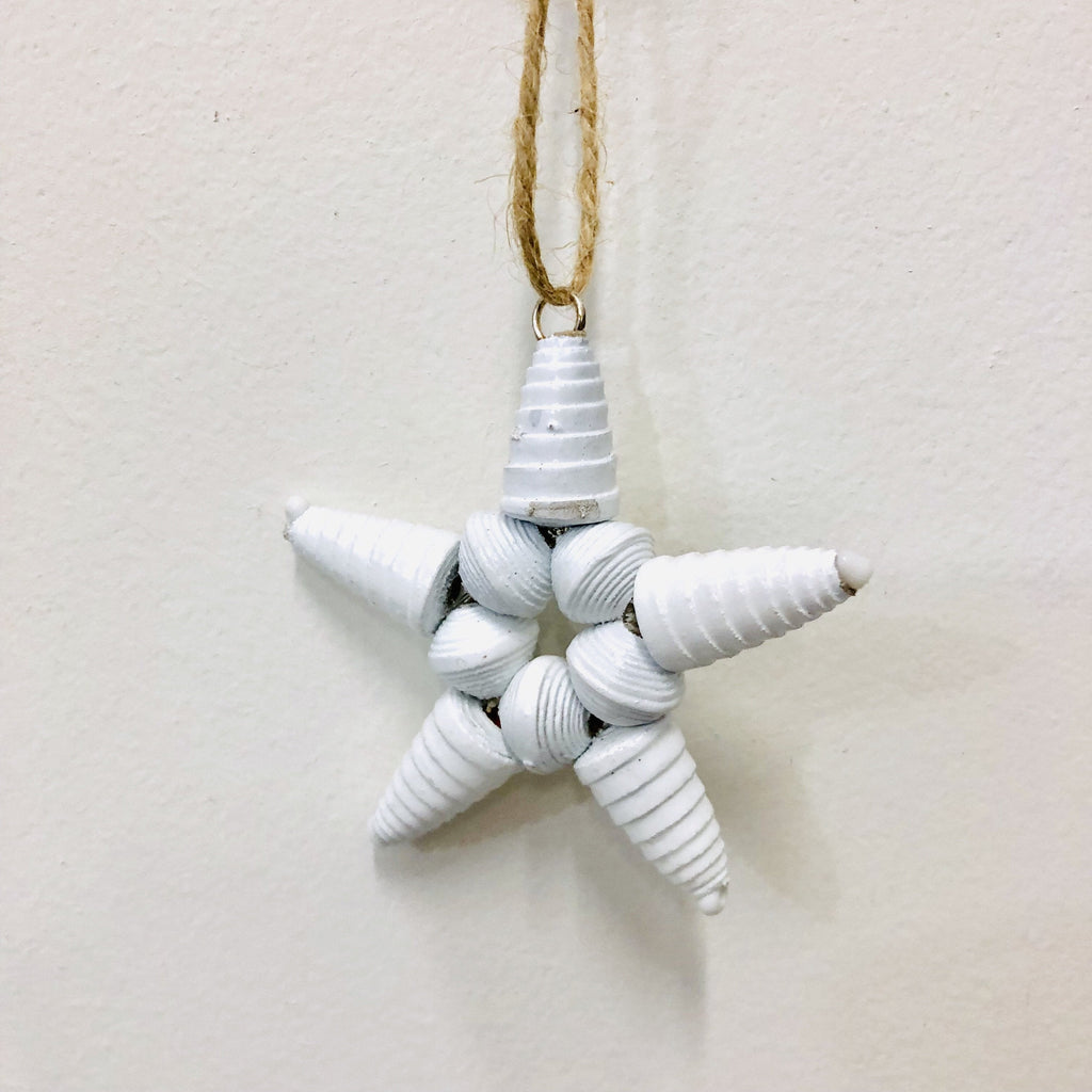 Cereal Box Star Ornament