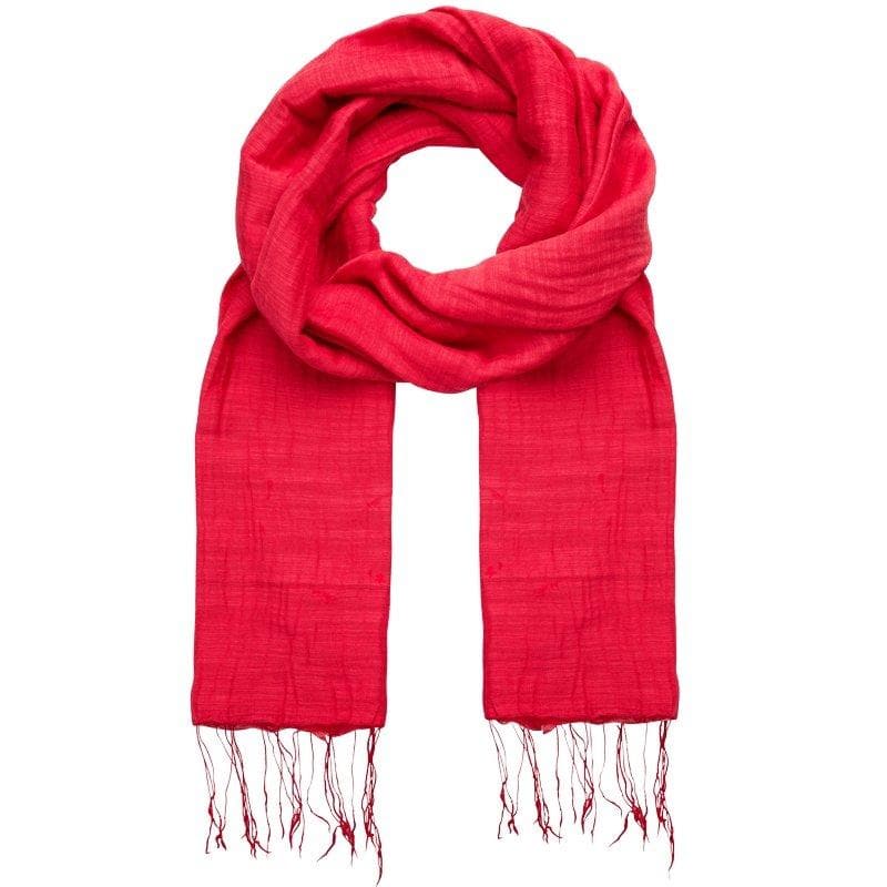 Lightweight Cotton and Silk Shawl