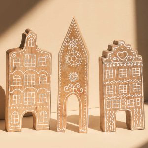 Gingerbread Village Set