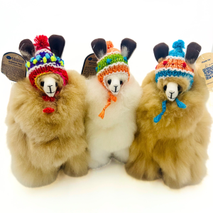 Winter Alpaca with Handmade Chullo 2